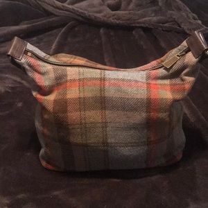Gap Plaid Wool Purse